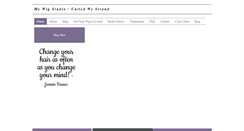 Desktop Screenshot of mywigstudio.com